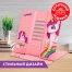 Подставка для книг и учебников ЮНЛАНДИЯ "Neon Unicorn", регулируемый