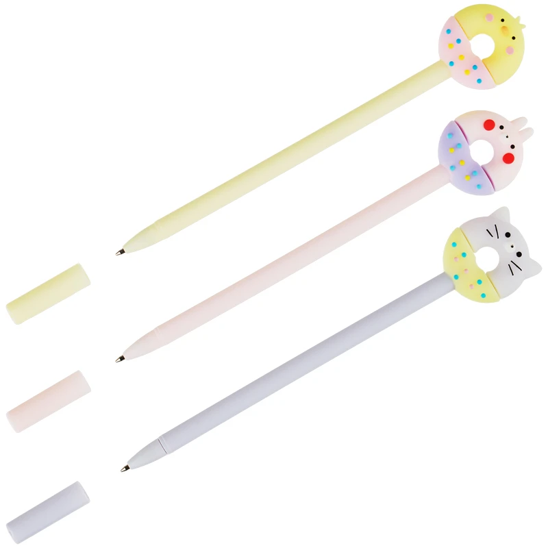 Ручка шариковая MESHU "Sweet Donats", синяя, 0,7мм, корпус ассорти