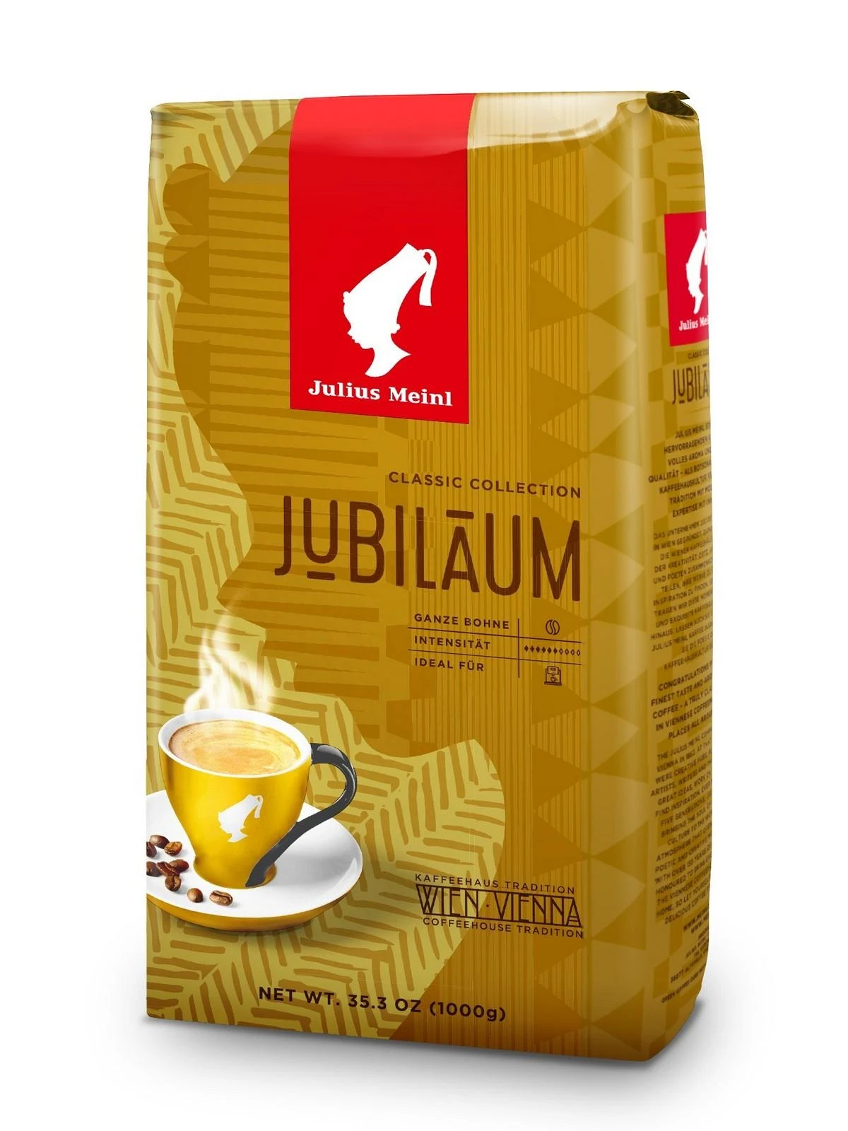 Кофе Julius Meinl Юбилейный Классическая Коллекция зерно,1 кг.