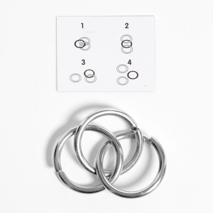 Головоломка «Прокачай мозги» металл, МИКС