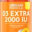 Витамин Д3 2000 МЕ Urban Formula D3 Extra 2000 UI, 30 капсул