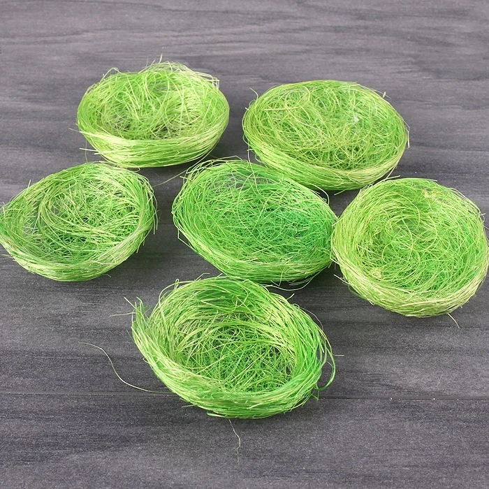 Сувенир декоративный "Гнезда цветные" 6шт/уп (набор)