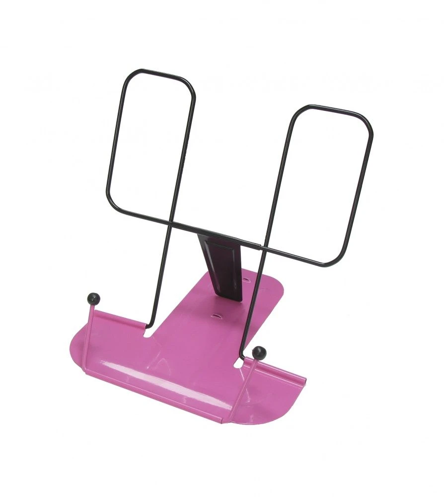 Подставка для книг GLOBUS металл розовая