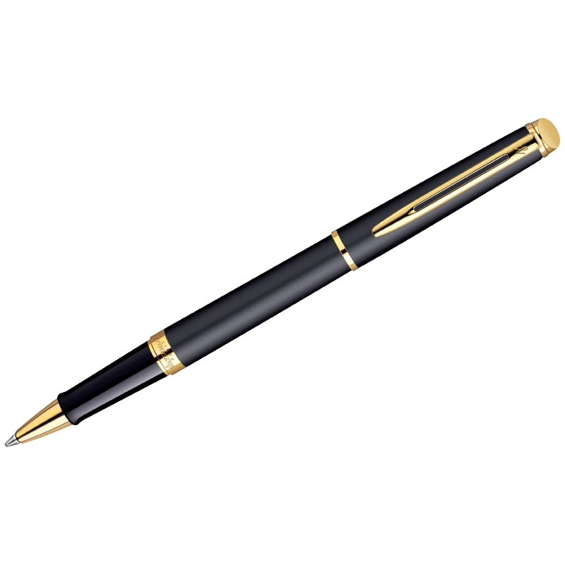 Ручка-роллер Waterman "Hemisphere Matt Black GT" черная, 0,8мм,