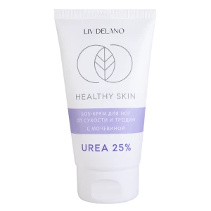 LIV DELANO Healthy Skin SOS-Крем для НОГ от сухости и трещин с мочевиной 25%,