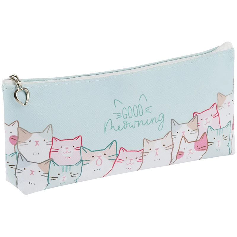 Пенал мягкий 200*85*30 MESHU "Good morning", искусственная кожа