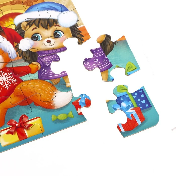 Пазл «Праздничный хоровод», 35 деталей Пазл «Праздничный хоровод», 35 деталей