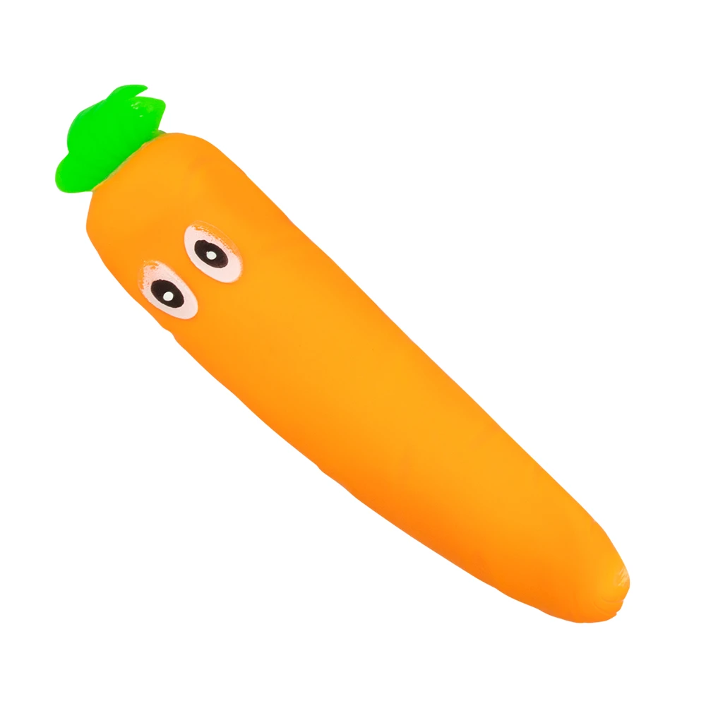 Игрушка-антистресс "Морковка" 5х20,5х7,5 см.