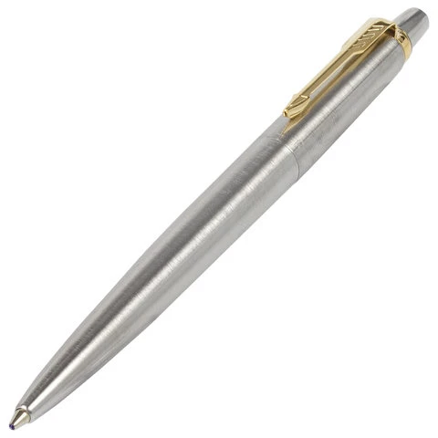 Ручка шариковая PARKER "Jotter Core Stainless Steel GT", корпус