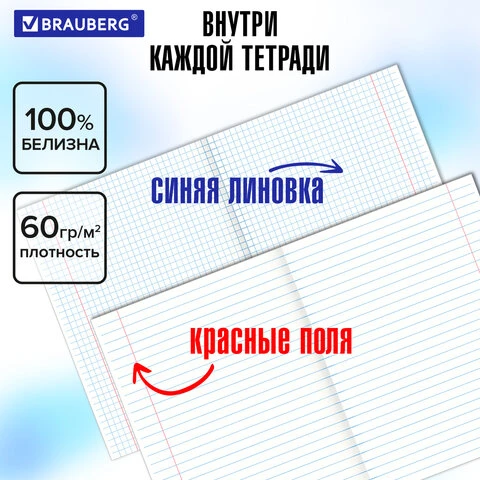 Тетради предметные со справочным материалом, КОМПЛЕКТ 12 ПРЕДМЕТОВ, VISION, 48