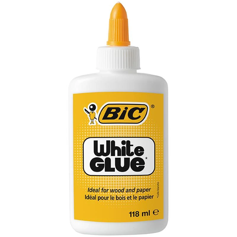 Клей ПВА Bic "White Glue", 118мл.