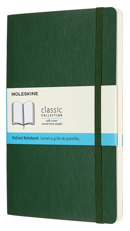 Блокнот Moleskine CLASSIC SOFT Large 130х210мм. 192стр. пунктир мягкая обложка