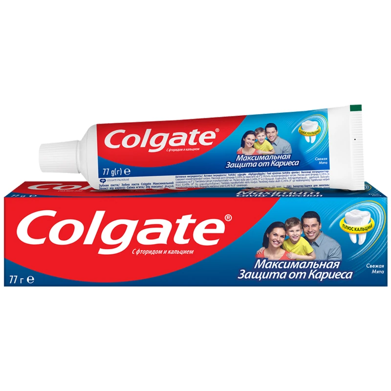 Зубная паста Colgate "Максимальная защита от кариеса. Свежая мята",