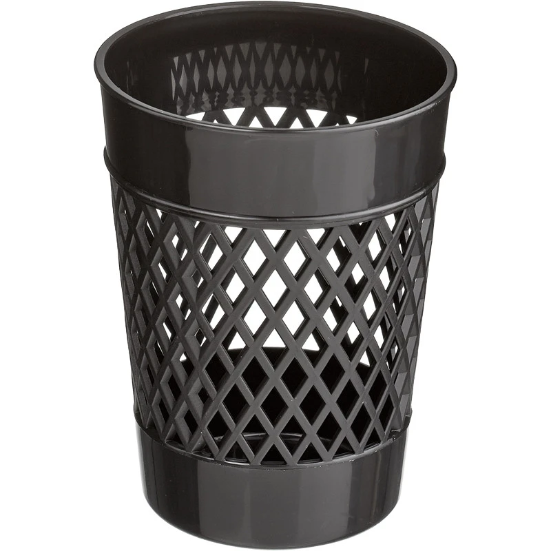 Подставка стакан для ручек  Эконом  чёрный, 3 шт/упк штр.  4680237035530,