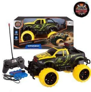 Джип на радиоуправлении Трофи Профессионал, аккум., черн.-желт. Джип на радиоуправлении Трофи Профессионал, аккум., черн.-желт.