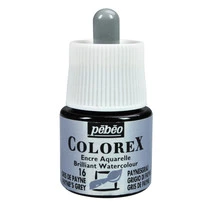 "PEBEO" Акварельные чернила Colorex 45 мл 341-016 серый Пейна