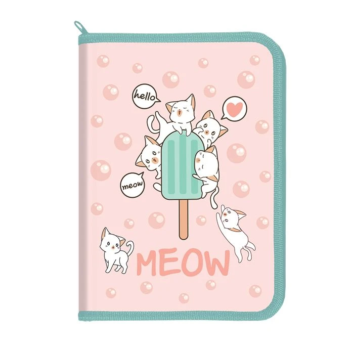 Папка для труда А4 Schoolformat KAWAII CATS пластик с клапаном
