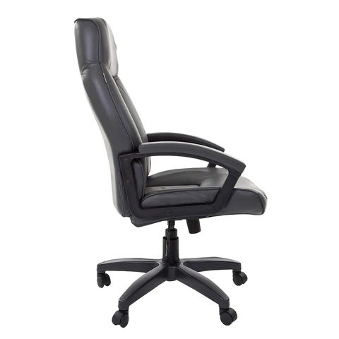 Кресло офисное BRABIX "Formula EX-537", экокожа, серое, 531389