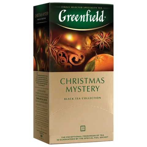 Чай GREENFIELD (Гринфилд) "Christmas Mystery" ("Таинство