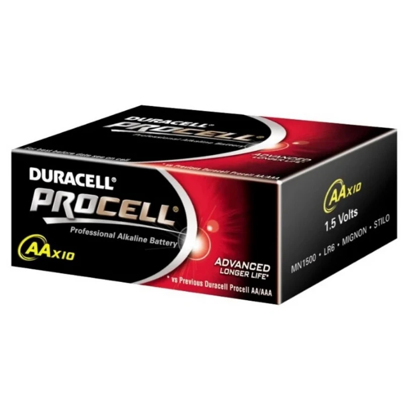 Батарейки DURACELL Procell АА/LR6 бл/10шт.