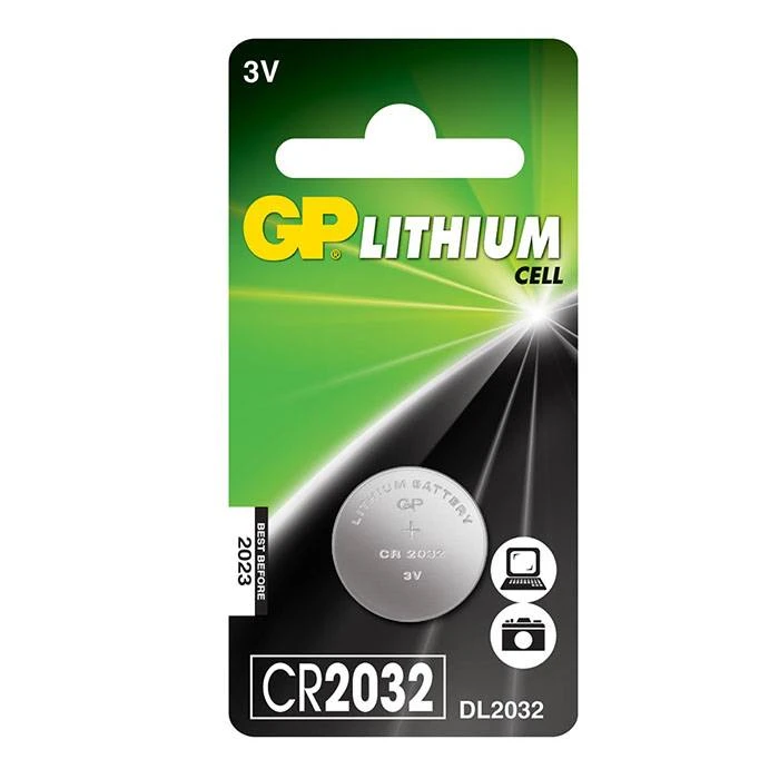 Батарейка GP CR2032 таблетка лит-ион. 3 V 1 шт/бл №GPCR2032 BL-1