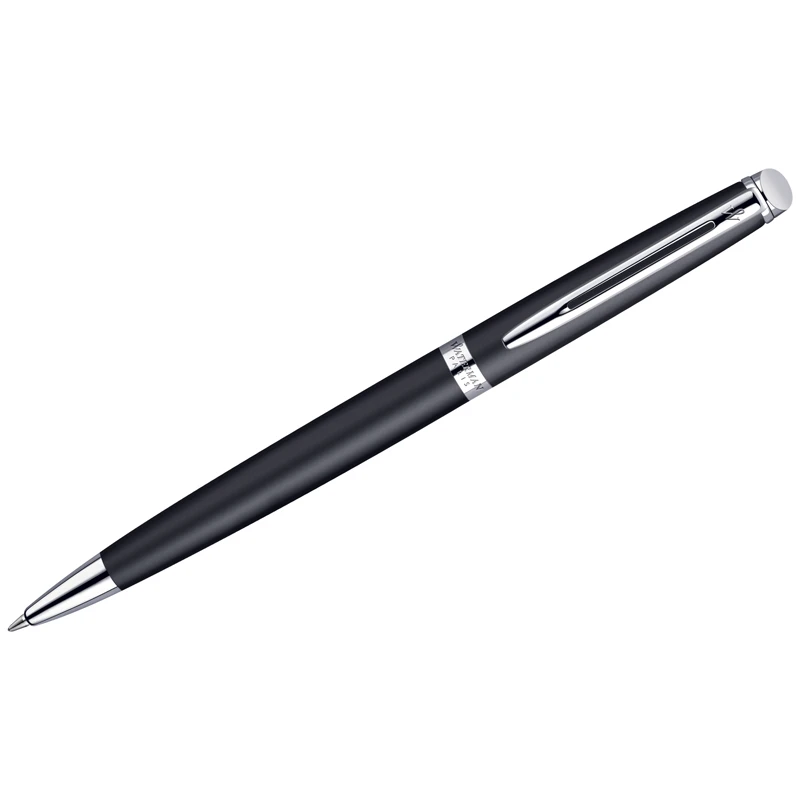 Ручка шариковая Waterman "Hemisphere Matt Black PТ" синяя, 1,0мм,