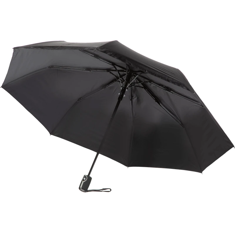Зонт складной, полуавтомат, 8 спиц, черный, HD-HH01 (H/T)