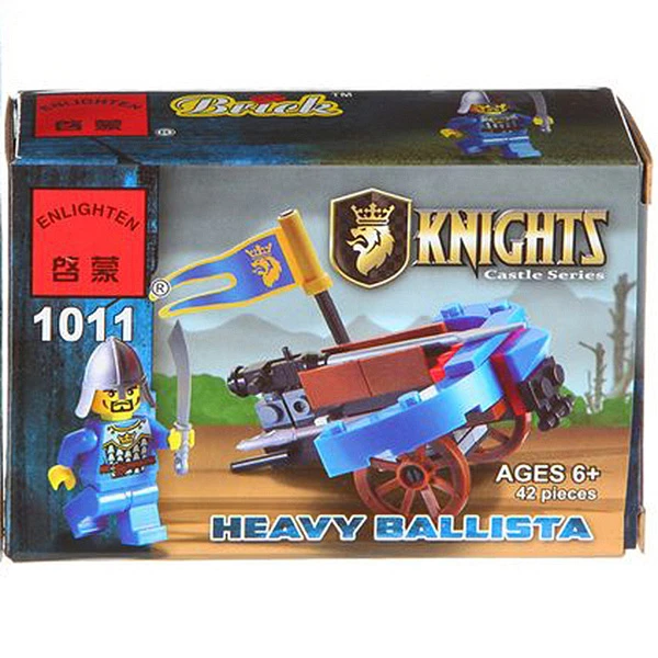 Констр.ENLIGHTEN пласт. разобр. BOX 14х9,5х4,5см, рыцари