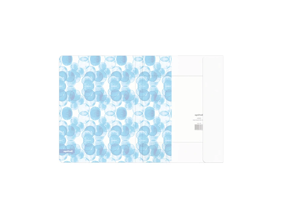 Папка на резинке Berlingo "Bubbles" А4, 600мкм, прозрачная, с рисунком Папка на резинке Berlingo "Bubbles" А4, 600мкм, прозрачная, с рисунком