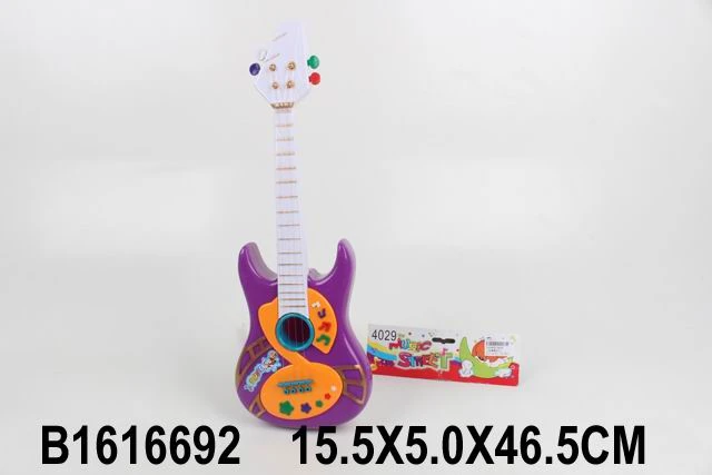 Муз.игрушка Гитара "Соло 2" (15,5х5х46,5 см) цвет микс (Арт. 1616692)