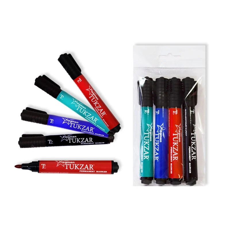 Набор маркеров Tukzar 2-3мм. набор 4цв. 82751 Набор маркеров Tukzar 2-3мм. набор 4цв. 82751