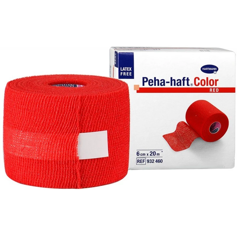 Бинт самофикс эласт 20 м х 6 см красный PEHA-HAFT 9324602