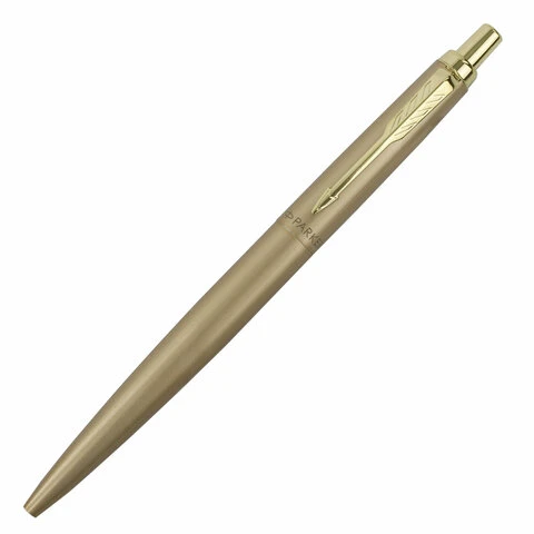 Ручка шариковая PARKER "Jotter XL Monochrome Gold GT", корпус золотой,