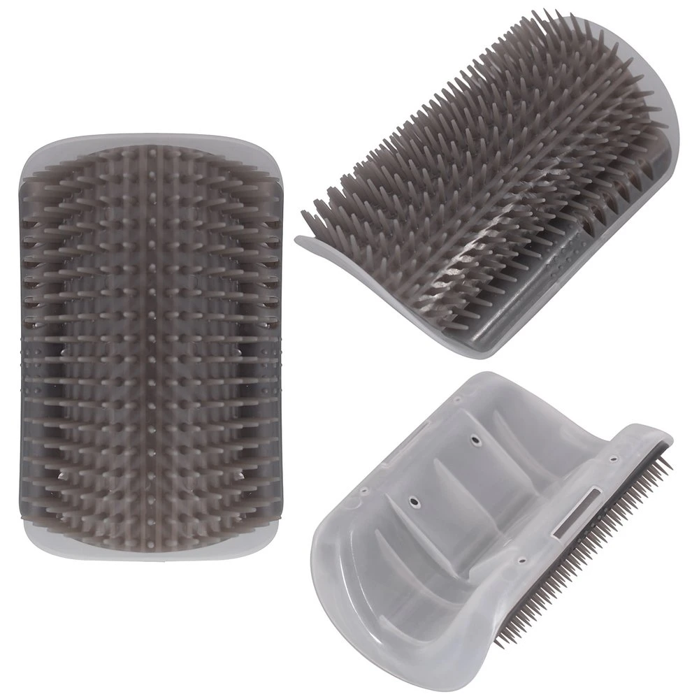 Щётка-чесалка угловая для животных. Размер 12,5х8х4,5 см. Щётка-чесалка угловая для животных. Размер 12,5х8х4,5 см.