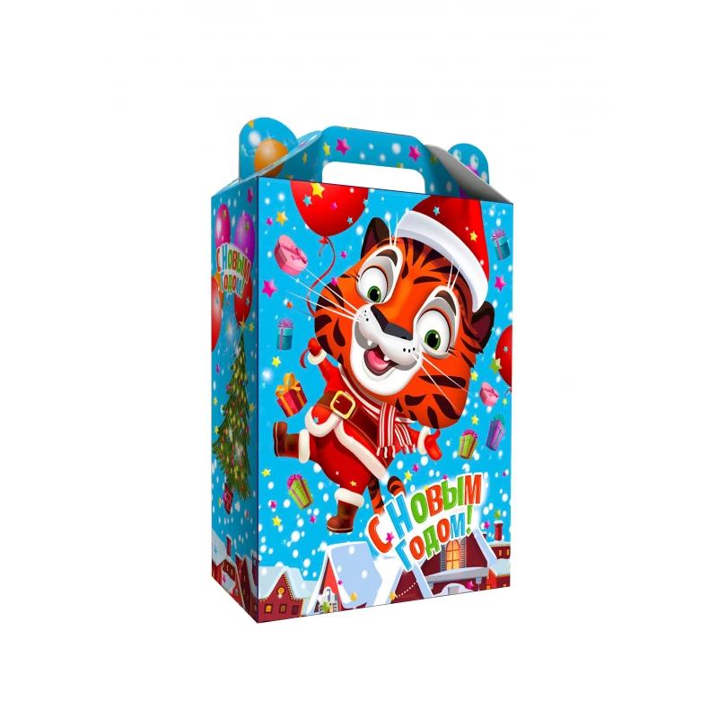 Новогодний сладкий подарок Трям, картон 1000 г