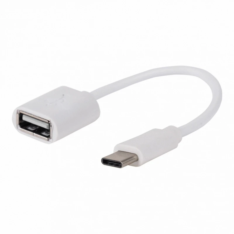 Кабель REXANT(18-1180)USB  OTG Type C на USB  0.15M белый