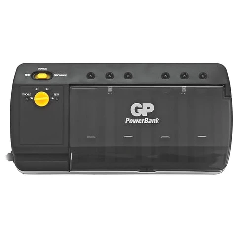 Зарядное устройство GP PB320, для 4-х аккумуляторов AA, AAA, С, D или 2-х
