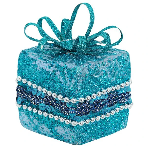 Новогодняя фигура украшение подарок 6см в пак.