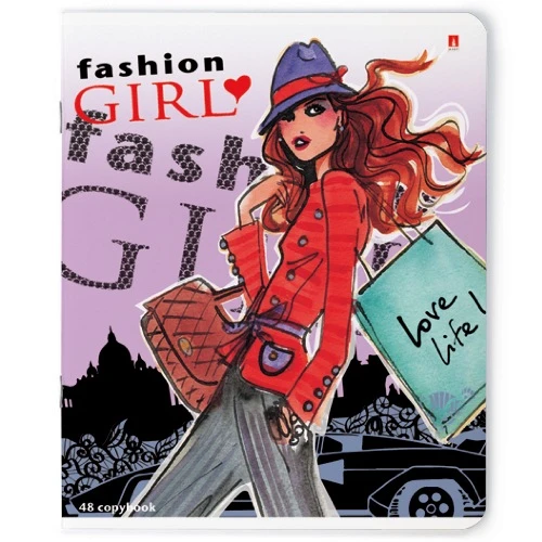 ТЕТРАДЬ 48Л "ФЭШН NEW" 5 ВИДОВ