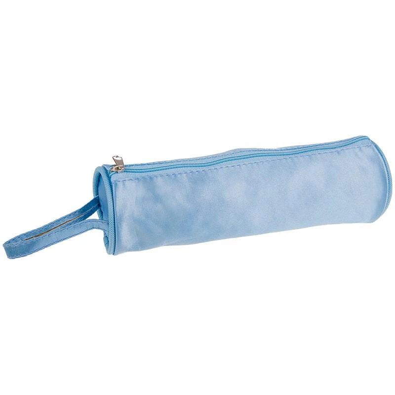 Пенал-тубус 200*60 ArtSpace "Light blue", полиэстер, с ручкой.