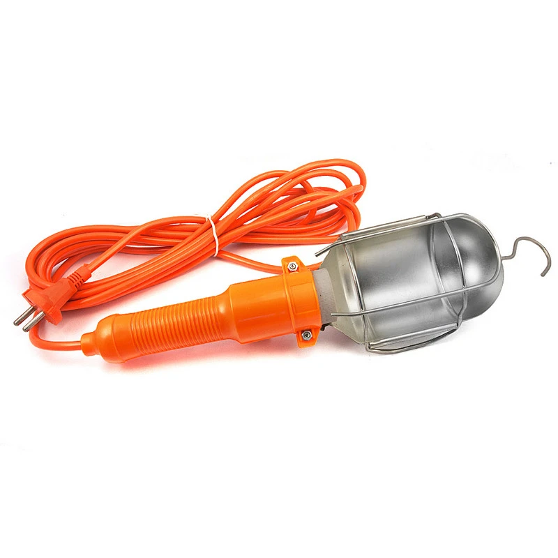 Фонарь-автопереноска 5 м LUX,60W E27, металл. кожух (б/лампы)