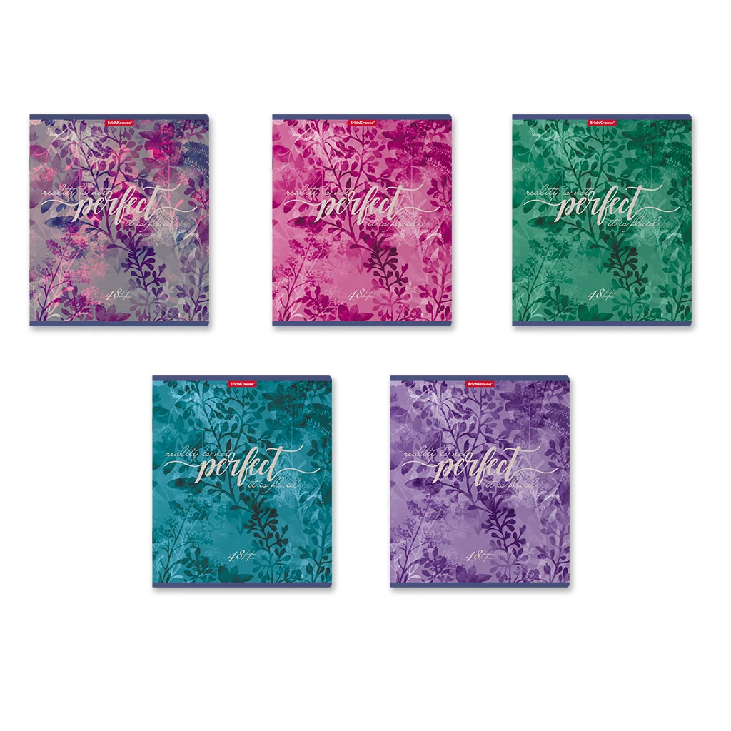 Тетрадь общая ученическая ErichKrause® Spring Lightness, 48 листов, клетка, Тетрадь общая ученическая ErichKrause® Spring Lightness, 48 листов, клетка,