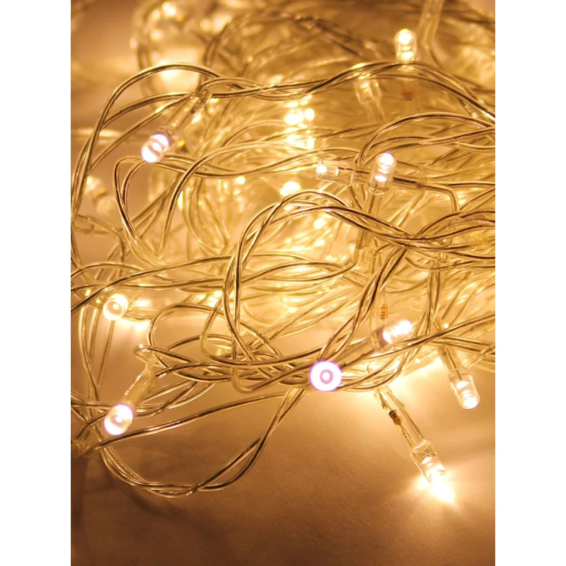 Электрогирлянда 80 LED, 8,8 метра. 8 режимов мигания KOC_GIR80LED_W Электрогирлянда 80 LED, 8,8 метра. 8 режимов мигания KOC_GIR80LED_W