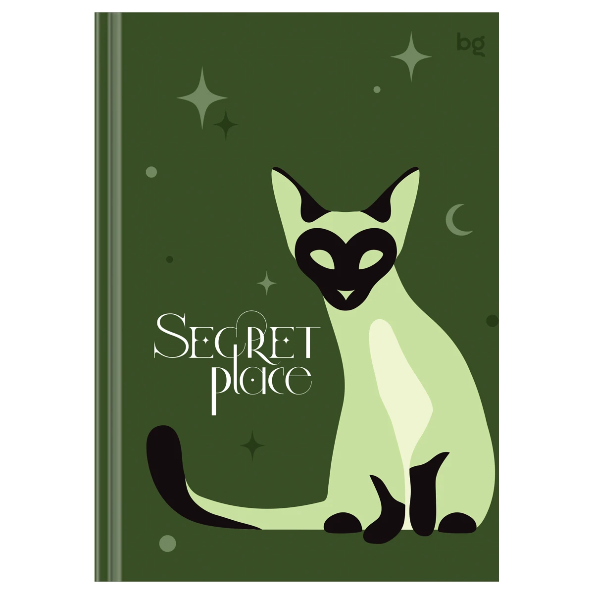 Записная книжка А5 80л. BG "Secret place", матовая ламинация, выб.