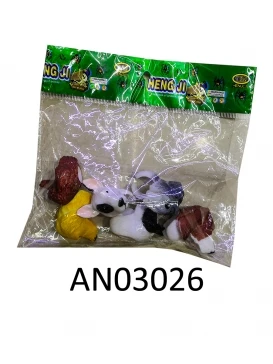 Кольцо детское "СОБАКИ" (микс, 6 шт., в пакете) (Арт. AN03026) Кольцо детское "СОБАКИ" (микс, 6 шт., в пакете) (Арт. AN03026)