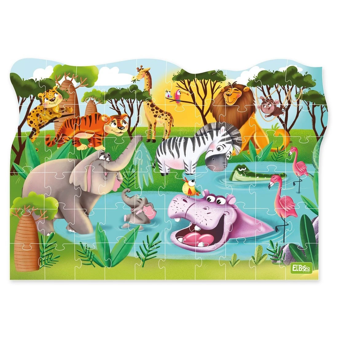 Пазл В Африке