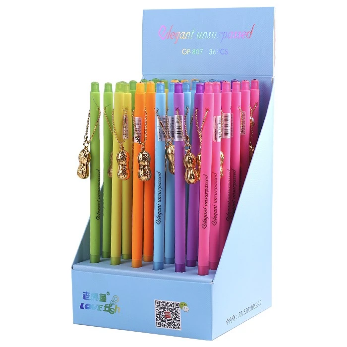 Ручка гелевая синяя "Пишет-стирает" с брелоком, корпус