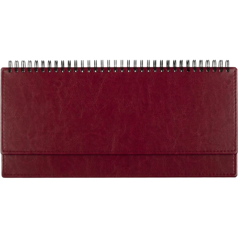 Планинг датированный 2023, бордо 303х150мм, 60л, тонир,АТТАСНЕ НЕБРАСКА