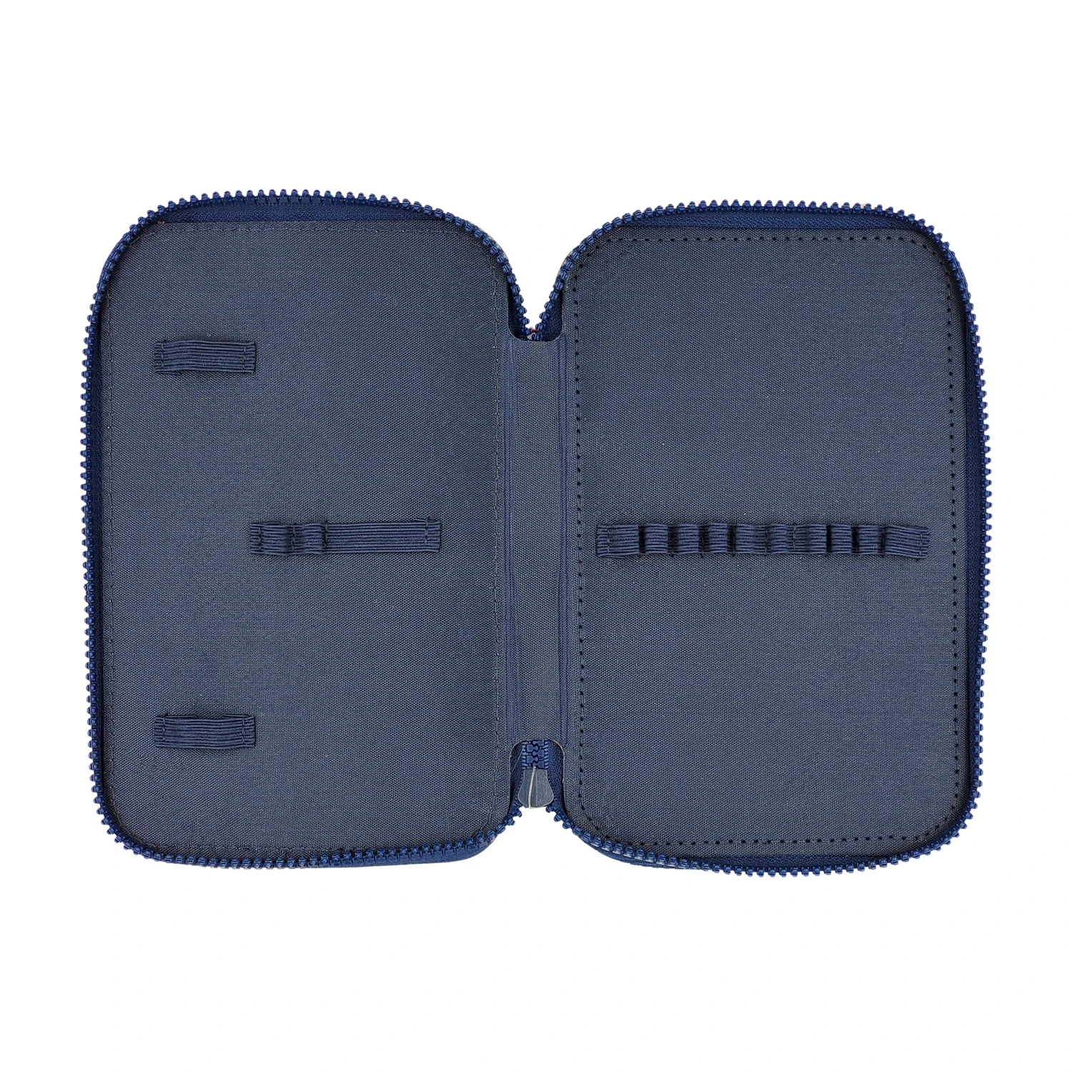 ПЕНАЛ НА МОЛНИИ СИНИЙ "SKATEBOARD" , ОДНО ОТДЕЛЕНИЕ, 200 х 130ММ