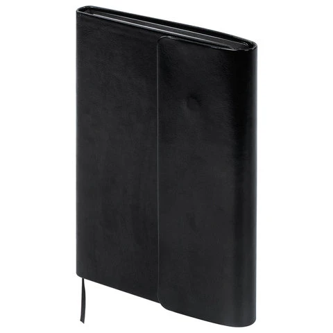 Ежедневник недатированный А5 (148х218 мм) GALANT "Black", 160 л., под